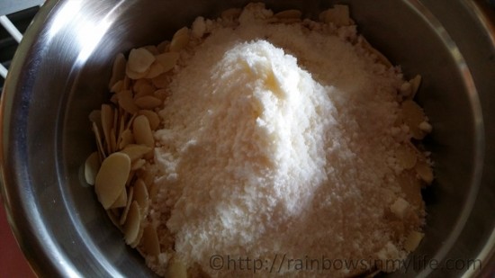 Almond Florentine - add florentine powder