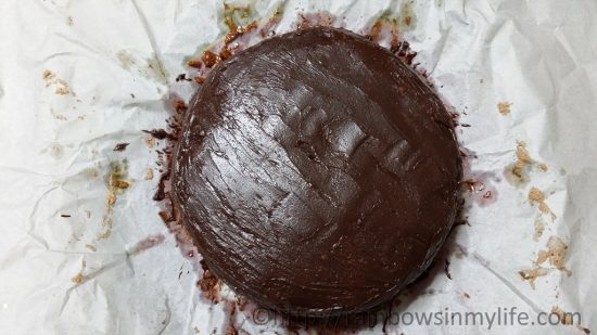 Choco Exotic Cake - frosting