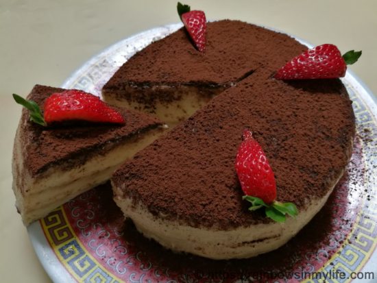 Tiramisu Cake - final product 2