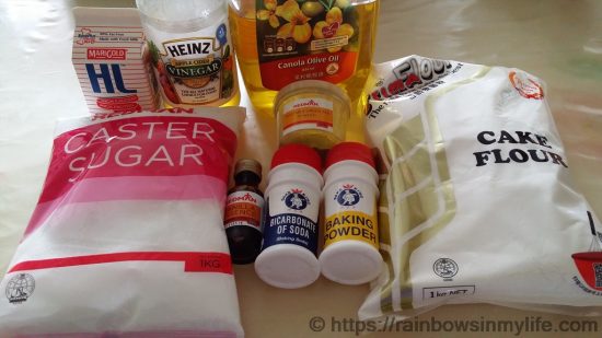 Matcha Cupcakes - Ingredients needed