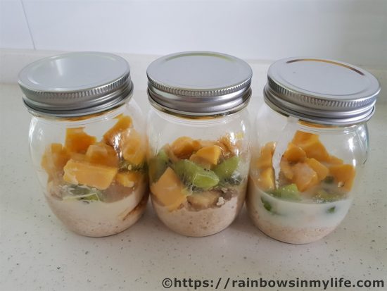 Overnight Oats final product