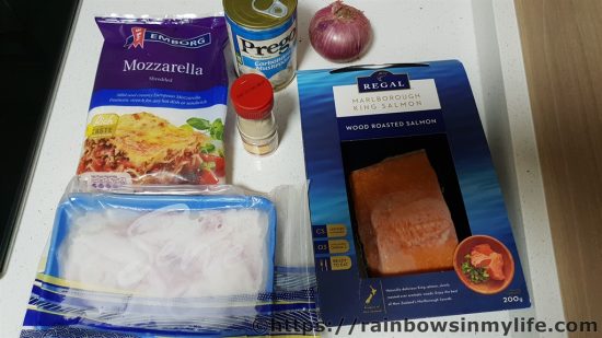 Seafood Baked Rice ingredients needed