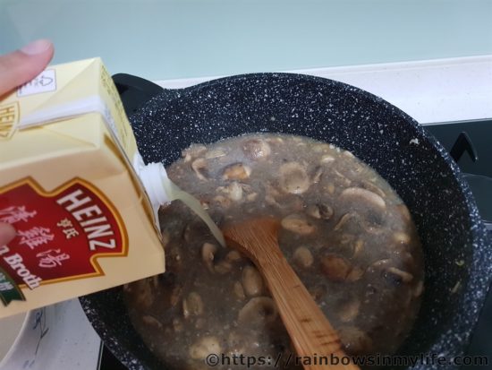 Cream of Mushroom Add stock