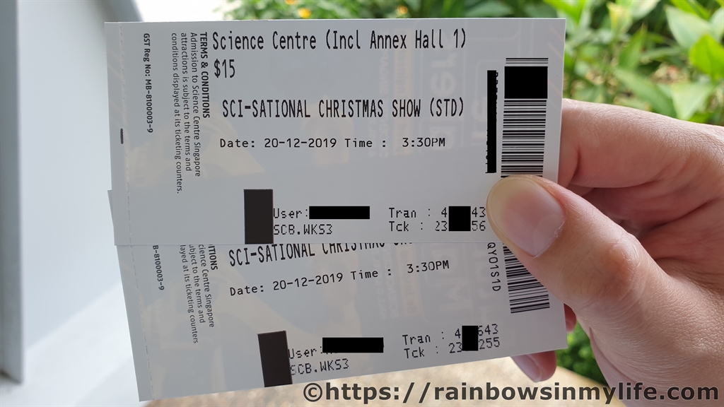 Sci-Sational Christmas Show at Science Centre Singapore - ~Rainbows In ...